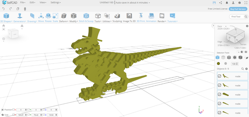 Flexi Raptor