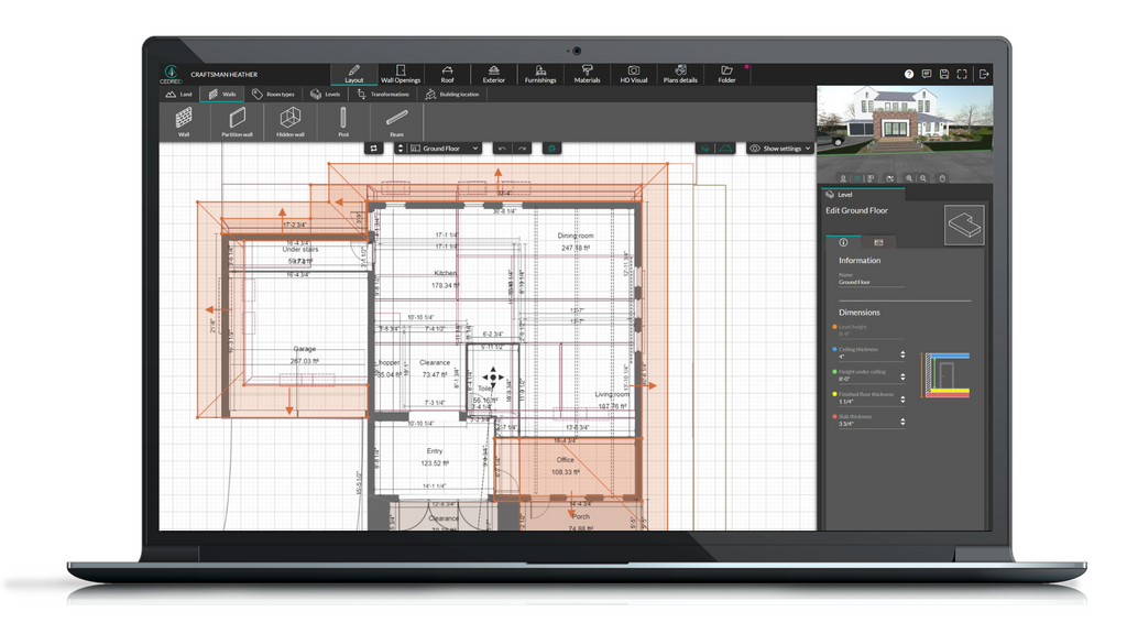 3D modeling in Cedrio