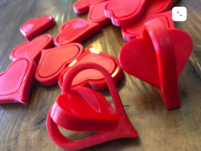 Valentine’s Day Spinning Heart