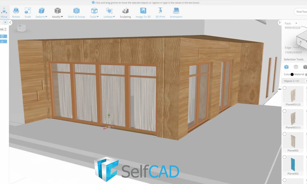 SelfCAD-Architectural design