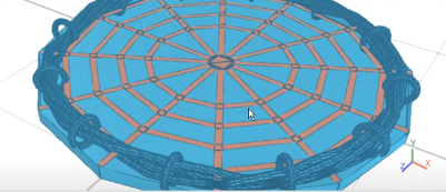 Sieve-like shape