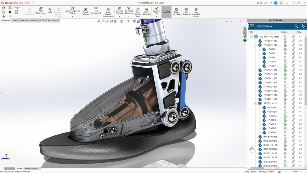 3D modeling in solidworks