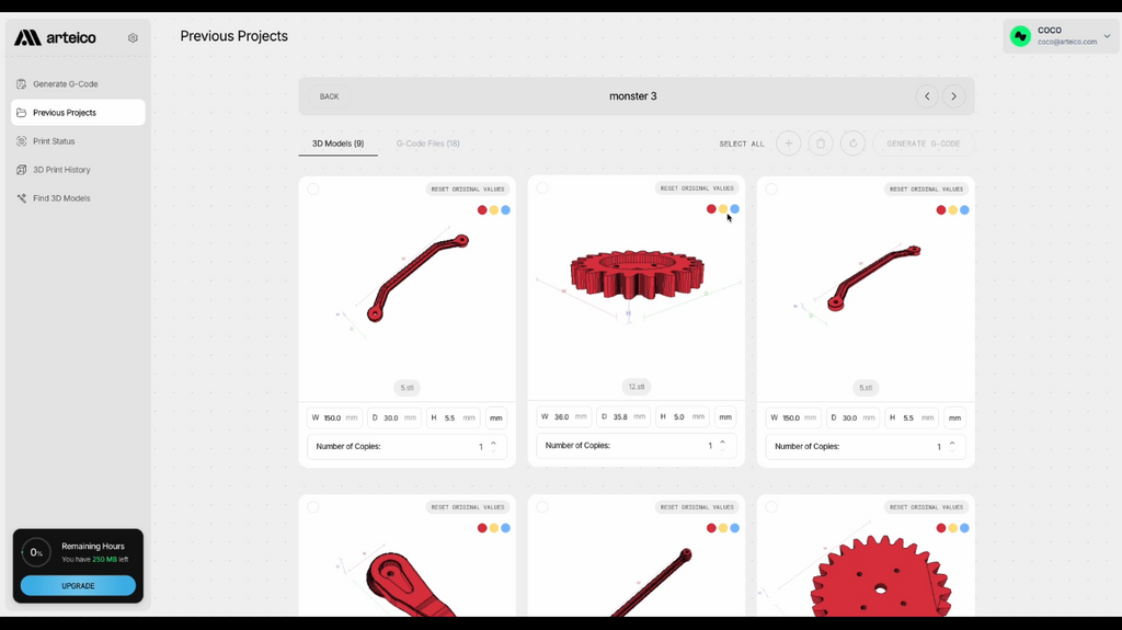 Adjusting orientation