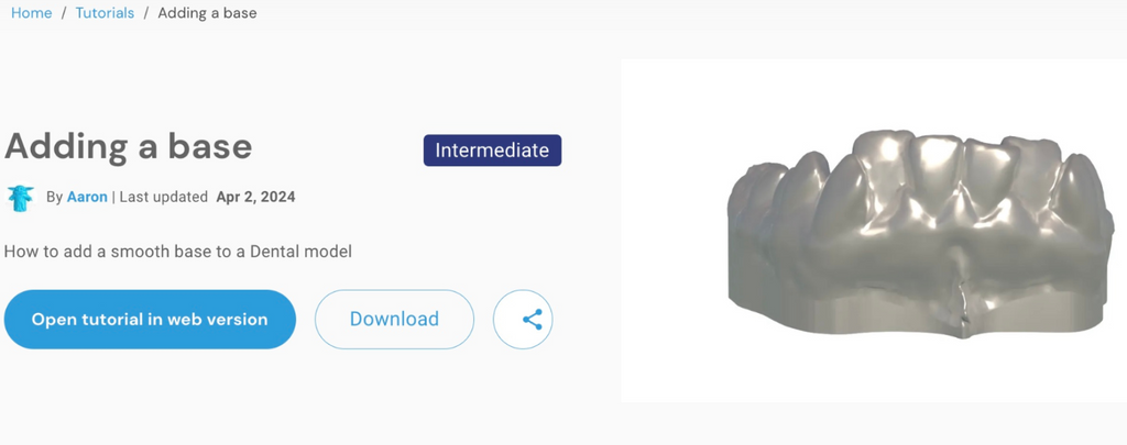 Editing 3D scans