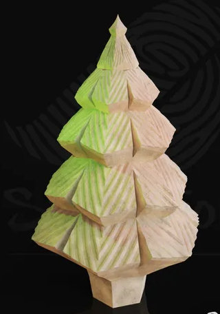 Modern Crystal Evergreen