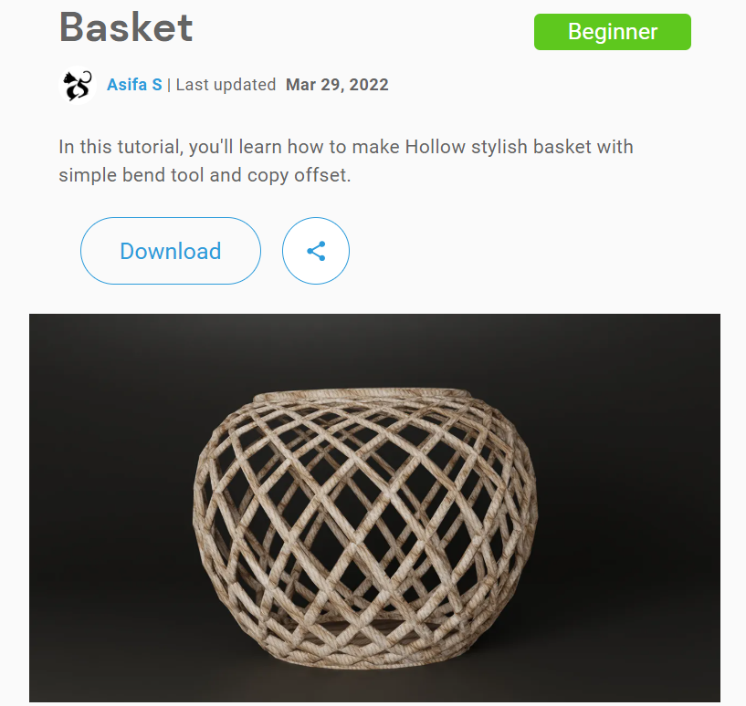 3d printed basket