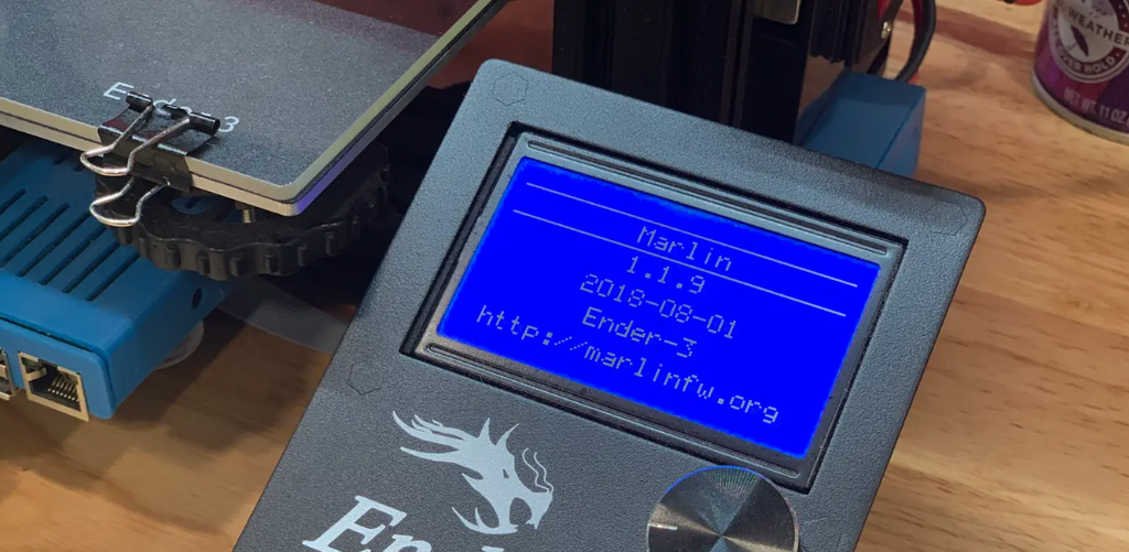 Updating the 3D printer firmware