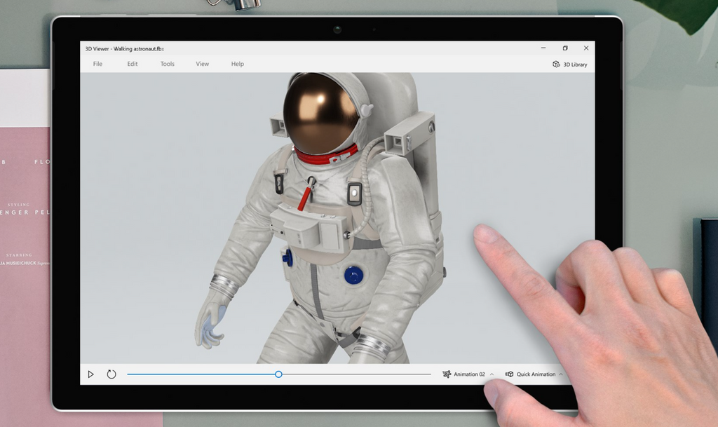 Microsoft's 3D Viewer