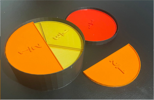 Fractions Discs and Slices with Storage Box
