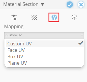 You can change the default Wrapping in the Mapping tab