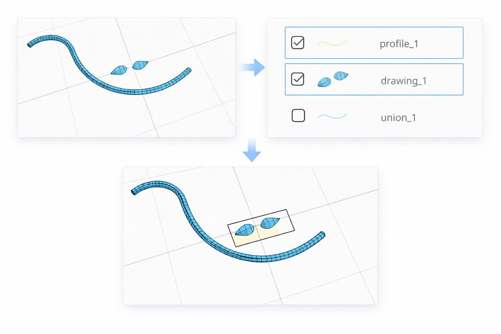 You need to select the objects for the Follow Path before opening the toop. One object will sweep along the path, and the second will serve as the path for the sweep.