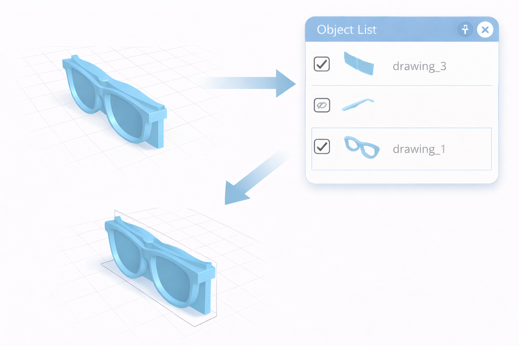 Click on objects to select them before selecting the boolean tool