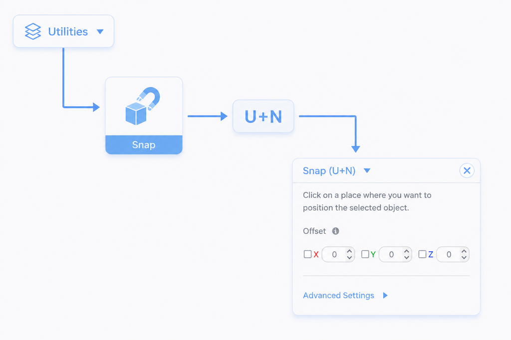Snap - activate the tool